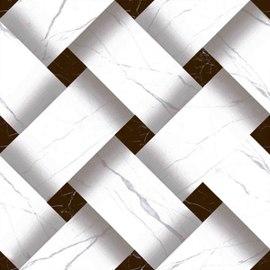 Muestra gratis 30x30 azulejo de porcelana pulida esmaltada brillante azulejos de pared digitales de cerámica 3D 300x300mm mármol exterior salón Baño - Product Image 6