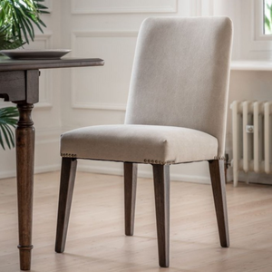 Modern Upholstered <b>Dining</b> <b>Chair</b> with Wood Legs Velvet Seat Back Traditional Design for Home <b>Dining</b> Use - Product Image 1