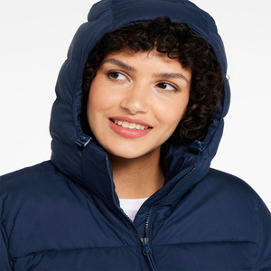 Chaqueta de Plumón Larga para Mujer, por Encima de la Rodilla, con Cinturón Ajustable y Cinturón Abdominal, PRECIO AL POR MAYOR - Product Image 5