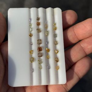 Diamantes Naturales Sueltos, Corte Mixto de Fantasía, Color Marrón Claro, de 0.10 a 0.80 Quilates, Sin Tratar, Diamantes al por Mayor de Buena Calidad - Product Image 5