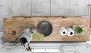 Buffet 4 portes en bois massif Rangement en bois abordable Meubles de salon Meubles de buffet modernes Sculpture de restaurant et d'hôtel - Product Image 3