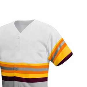 Uniforme de baseball de nouvelle conception, de bonne qualité, disponible en différentes tailles, fabriqué en polyester. Uniforme de baseball de conception de qualité supérieure. - Product Image 5