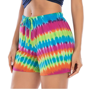 Shorts de Verano para Mujer, Corte Regular, Cintura Elástica, Tacto Suave, 100% Algodón, Transpirables, Ligeros, Estilo Urbano - Product Image 4