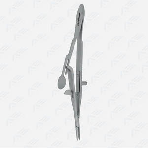 Porte-aiguille Kalt droit, forceps ophtalmique, porte-aiguille Kalt droit de 14 cm, acier inoxydable de haute qualité - Product Image 4