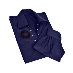 Chemise Jacobite écossaise traditionnelle 2026 bleu marine pour tenue Kilt des Highlands – Fournitures d'usine - Product Image 5