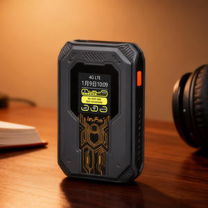 Dnxt पोर्टेबल राउटर इंटरनेट मोबाइल वाई-फाई मॉडेम राउटर यूएसबी 4 जी वाईफाई राउटर ltte 4g 4000mah प्रकार-c मेचा डिजाइन बाहरी उपयोग के लिए - Product Image 1