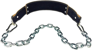 Workout PU Leather Anime Dip Belts With Chain Weighted Pull Ups Training <b>Back</b> <b>Support</b> Workout Gym Anime Dip Belt - Product Image 2