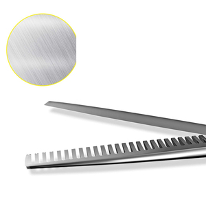 Ciseaux à effiler les cheveux professionnels pour barbier, ciseaux en acier inoxydable tranchants pour salon - Product Image 3