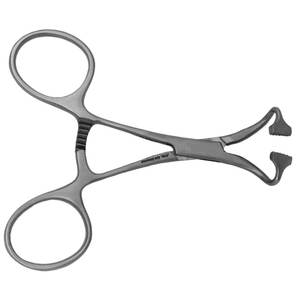 Pinzas para Toallas Quirúrgicas, Instrumento Médico, Pinzas para Toallas de Acero Inoxidable de 5 Pulgadas, No Perforantes, con Dientes Redondeados, Lorna - Product Image 3