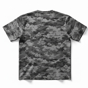 T-shirt de chasse camouflage tendance, style streetwear, tissu performant, design hybride pour un style de vie en plein air et le trekking - Product Image 2