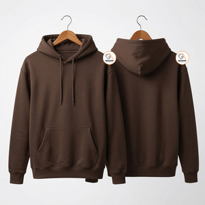 Sudaderas con Capucha de Diseño Nuevo, Color Sólido, Casuales, Transpirables, de Forro Polar, Corte Regular, para Invierno, Cómodas, de Secado Rápido para Hombre - Product Image 4