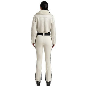 Traje de Esquí de Una Pieza para Mujer, Mono de Snowboard con Cuello de Piel Sintética, Ajuste Delgado, Impermeable, Cortavientos y Aislado para Invierno - Product Image 2