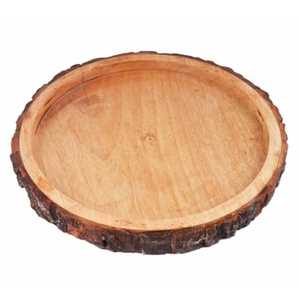Plateau décoratif élégant en bois de haute qualité pour la maison, centre de table décoratif, prix de gros auprès d'un fournisseur indien. - Product Image 3
