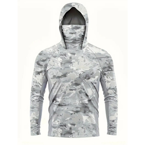 Sudadera de pesca con logotipo personalizado a precio asequible, diseño único, manga larga, para hombre - Product Image 1