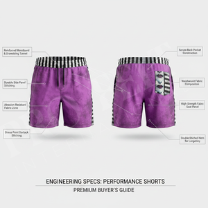 Shorts de sport personnalisés Pro Felt pour femmes, avec taille élastique et cordon de serrage, respirants, pour la course à pied, l'entraînement, le fitness et les loisirs - Product Image 2