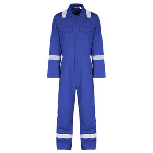 ชุดคลุมป้องกันน้ำเข้า ระดับความปลอดภัย ANSI Class 2 รุ่นใหม่ ระบายอากาศได้ดี ผลิตจากผ้าฝ้าย 100% ป้องกันเปลวไฟ สำหรับงานอุตสาหกรรม - Product Image 6