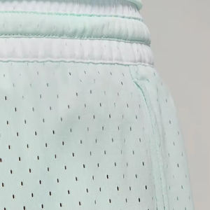 Shorts de basket-ball respirants pour hommes avec bande latérale et cordon de serrage, design sportif vert menthe - Product Image 3
