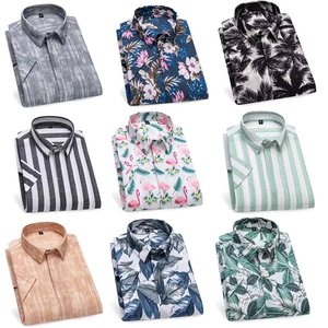 Camisa Hawaiana para Hombre 100% Algodón de Secado Rápido y Transpirable, con Logotipo Personalizado, Manga Corta, para Verano, Playa y Viajes - Product Image 3