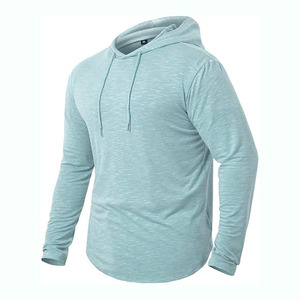 Sweat à capuche de pêche personnalisé avec logo, respirant, imperméable, UPF 50+, séchage rapide, antibactérien, sublimation, grande taille, manches longues, 100% coton - Product Image 5