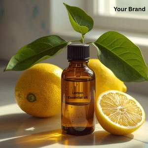 Huile essentielle de citron 100% pure et biologique, ODM OEM - Product Image 2