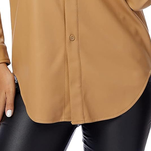 Chaqueta de Cuero Vegano para Mujer al por Mayor - Prenda de Cuero Sintético de Alta Calidad - Product Image 6