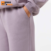 Survêtement décontracté uni pour femme, survêtement oversize avec logo pour femme, ensemble deux pièces pour l'entraînement et le jogging