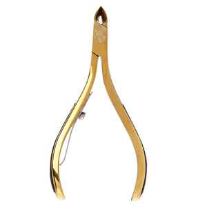 Stainless Golden Cuticle Cutter Nipper Manicure Pedicure Tools Nail Cutter Clippers for Nails High Quality Top Selling Items - Product Image 1