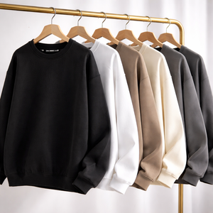 เสื้อสเวตเชิ้ตผู้ชายคุณภาพสูงขายส่ง ผ้าฝ้ายเฟรนช์เทอร์รี่ แขนยาว คอกลม น้ำหนัก 330 กรัม - Product Image 1