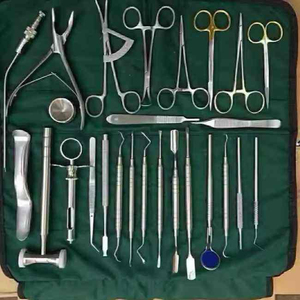 Juego de Instrumentos Quirúrgicos Básicos de Acero Inoxidable, Kit Quirúrgico Manual Profesional para Uso Médico, Instrumentos Quirúrgicos Dentales - Product Image 3