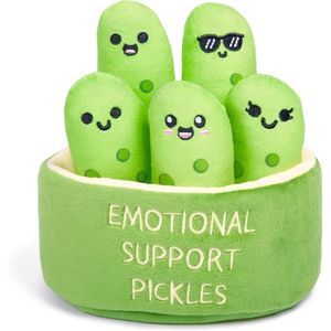 Emotional Support Pickles de Relatable Clothing & Accessories para Peluches - Product Image 1