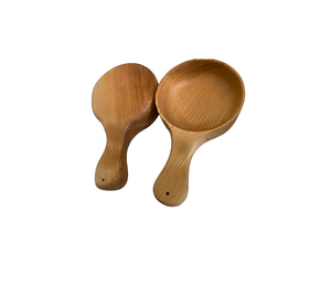 Cuchara de riego de madera pulida de nuevo diseño, soporte de agua con mango, cucharón de agua doméstico para utensilios de madera, utensilios de cocina - Product Image 1