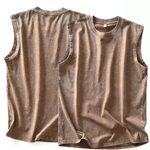 Latest Fashion Men's tank Top Custom Design 100% Cotton Unisex tank Top Men's Gym Fit tank Top - Product Image 5