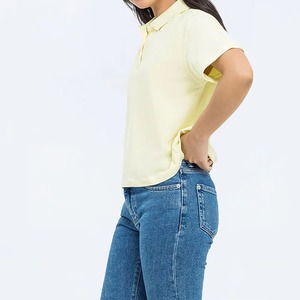 Packs de polos décontractés à col pour femmes, personnalisables, chemises de tennis pour femmes, hauts de golf respirants à manches courtes pour femmes, vierges, OEM - Product Image 3