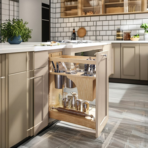 Organisateur de gadgets de cuisine intelligents pour l'intérieur des armoires, conception de rangement durable pour une cuisine efficace et une gestion optimale de la cuisine - Product Image 3