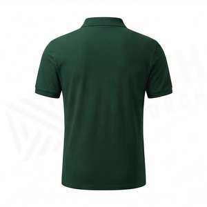เสื้อโปโลผู้ชายระบายอากาศได้ดี ปักโลโก้ได้ ผ้าถักลายเรียบ แขนสั้น ชุดกีฬา ไซส์ใหญ่ - Product Image 2