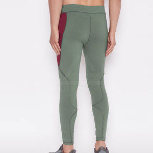 Professional <b>Men</b> Legging Lightweight Athletic <b>Tights</b> With Elastic Waistband <b>For</b> Fitness Training And Daily Workouts - Product Image 3
