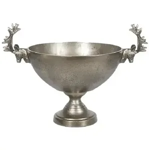 Cuenco para champán con asa de cabeza de reno fundido, para enfriar botellas, uso doméstico y para servir en fiestas, cuenco para champán para hielo - Product Image 2