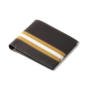 Cartera de Cuero 2026, Elegante, de Alta Calidad, Nueva Llegada, OEM, Bifold Unisex, de Cuero Genuino - Product Image 1