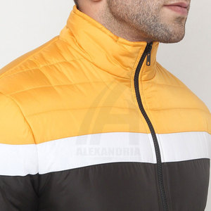 Chaqueta de Plumón para Hombre con Logotipo Personalizado al por Mayor, Material 100% Poliéster, Impermeable, para Uso en Exteriores, Chaqueta de Invierno - Product Image 4