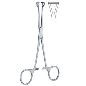 คีมจับเนื้อเยื่อและลำไส้บาบค็อกคุณภาพสูง ขนาด 6 นิ้ว, 8 นิ้ว ทำจากเหล็กกล้าไร้สนิม - Product Image 5