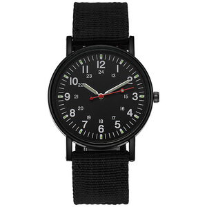 Reloj Luminoso de Moda con Caja de Aleación de 40 mm, Movimiento de Cuarzo, Correa de Nailon Trenzado, Reloj Deportivo Informal para Hombre - Product Image 2