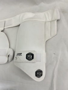 Almohadillas de Protección Personalizadas para Jugadores de Cricket de la Marca Strike Thai Guard Mannu Sports, Fabricadas en Fábrica, Precios Competitivos en Equipamiento de Protección - Product Image 3