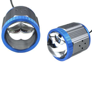 Phare de <span class=keywords><strong>moto</strong></span> étanche à LED bicolore, faisceau haut/bas, lampe stroboscopique avec faisceau de câblage, vente en gros d'usine - Product Image 4