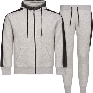 Wears World Men's Half-<b>Zip</b> <b>Hooded</b> Polyester/Cotton Winter Loose Running Tracksuit Side Pockets Sports Casual Sweat Suit Y-Panel - Product Image 1