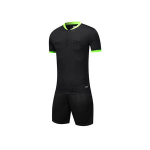 Uniforme de árbitro de fútbol para hombre, conjunto profesional de camiseta y pantalones cortos para árbitro de fútbol - Product Image 1