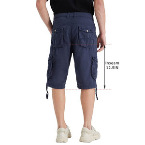 Men's Cargo Shorts Button Fly Breathable High Performance Athletic Wear Relaxed Fit Ecofriendly Good Quality Men's Cargo Shorts - Product Image 4