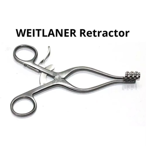Retractores Autoestables Weitlaner Premium de Acero Inoxidable Reutilizables y Autoclavables - Product Image 2