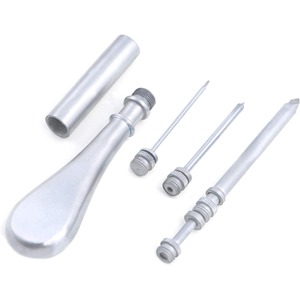 Juego de Trócares Reutilizables de Acero Inoxidable de 1.75mm, 3mm y 4.5mm, Instrumentos Quirúrgicos Veterinarios para Cirugía Abdominal Canina - Product Image 4