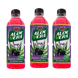 Jus d'aloe vera en gros du Vietnam avec concentré de pulpe, faible en glucides, 500 ml x 24 bouteilles, boisson faible en gras, OEM ODM Marque Privée - Product Image 1