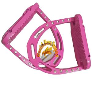 ใหม่ 2024 ม้าม้าเอี๊ยมอลูมิเนียมน้ําหนักเบาม้าคริสตัล Jinn เอี๊ยมขายส่งที่กําหนดเองทําอุปกรณ์อาน - Product Image 3